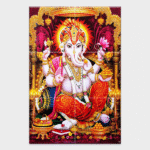 Lord Shree Ganesh - Tactile Dekor - 6pc. - God Tiles - 4105 - 1200 x 1800 mm