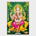 Lord Shree Ganesh - Tactile Dekor - 6pc. - God Tiles - 4108 - 1200 x 1800 mm