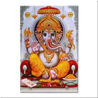 Lord Shree Ganesh - Tactile Dekor - 1pc. - God Tiles - 4109