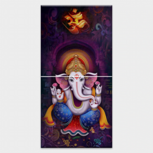 Lord Shree Ganesh - Tactile Dekor - 2pc. - God Tiles - 4110