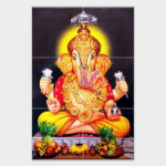 Lord Shree Ganesh - Tactile Dekor - 6pc. - God Tiles - 4111