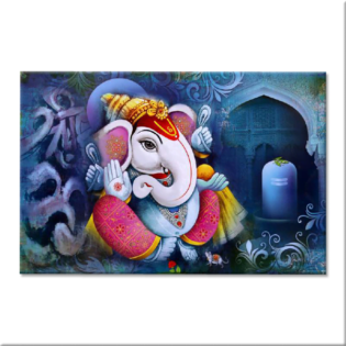 Lord Shree Ganesh - Tactile Dekor - 1pc. - God Tiles - 4118
