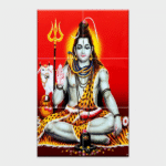 Lord Shiv - Tactile Dekor - 6pc. - God Tiles - 4201