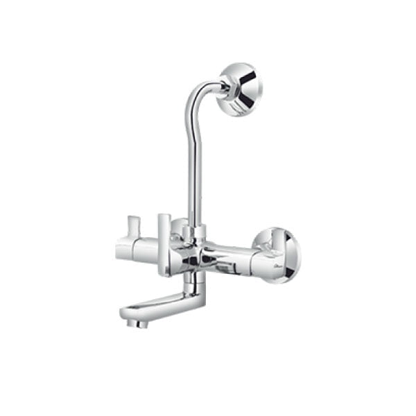 Alixir - ACE Series - Wall Mixer with Bend for Overhead Shower