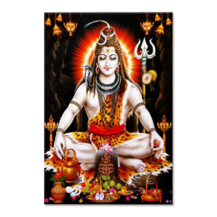 Lord Shiv - Tactile Dekor - 1pc. - God Tiles - 4203