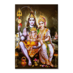 Lord Shiv Parivar - Tactile Dekor - 1pc. - God Tiles - 4207