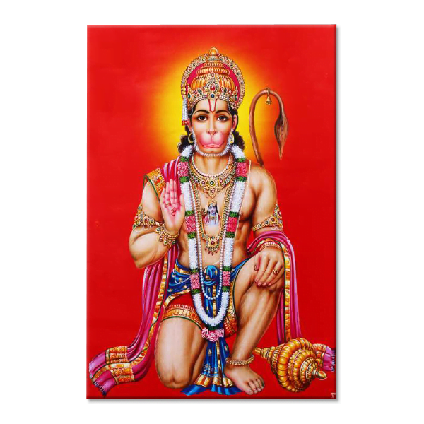 Lord Hanuman - Tactile Dekor - 1pc. - God Tiles - 4251