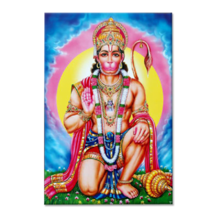 Lord Hanuman - Tactile Dekor - 1pc. - God Tiles - 4255