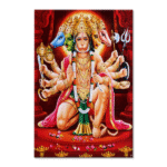 Lord Panchmukhi Hanuman - Tactile Dekor - 1pc. - God Tiles - 4258