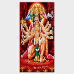 Lord Panchmukhi Hanuman - Tactile Dekor - 2pc. - God Tiles - 4258