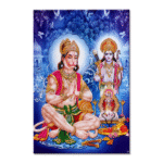 Lord Hanuman - Tactile Dekor - 1pc. - God Tiles - 4261