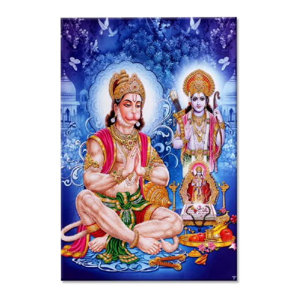 Lord Hanuman - Tactile Dekor - 1pc. - God Tiles - 4261