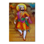 Chhatrapati Shivaji Maharaj - Tactile Dekor - 1pc. - God Tiles - 4301