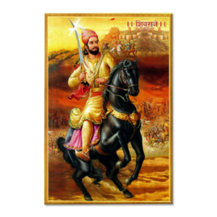 Chhatrapati Shivaji Maharaj - Tactile Dekor - 1pc. - God Tiles - 4302
