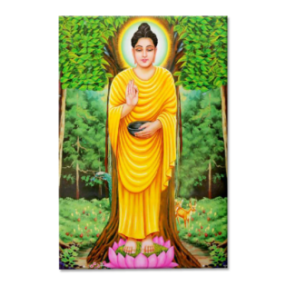 Lord Buddha - Tactile Dekor - 1pc. - God Tiles - 4352 - 600 x 900 mm
