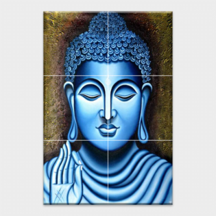 Lord Buddha - Tactile Dekor - 6pc. - God Tiles - 4354