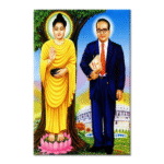 Baba Saheb Ambedkar - Tactile Dekor - 1pc. - God Tiles - 4356 - 600 x 900 mm