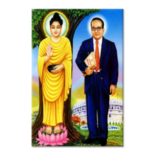 Baba Saheb Ambedkar - Tactile Dekor - 1pc. - God Tiles - 4356 - 600 x 900 mm