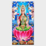 Shree Laxmi Maa - Tactile Dekor - 2pc. - God Tiles - 4451