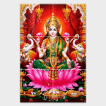 Shree Laxmi Maa - Tactile Dekor - 6pc. - God Tiles - 4452