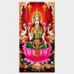 Shree Laxmi Maa - Tactile Dekor - 2pc. - God Tiles - 4452