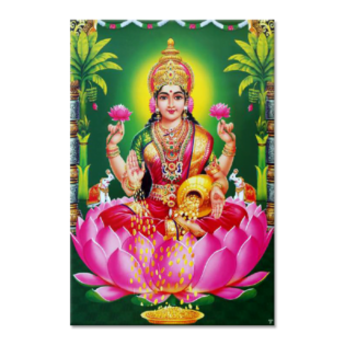 Shree Laxmi Maa - Tactile Dekor - 1pc. - God Tiles - 4453 - 600 x 900 mm