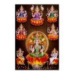 Shree Laxmi Maa - Tactile Dekor - 1pc. - God Tiles - 4454 - 600 x 900 mm