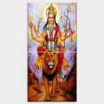 Shree Durga Maa - Tactile Dekor - 2pc. - God Tiles - 4531