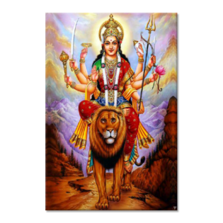 Shree Durga Maa - Tactile Dekor - 1pc. - God Tiles - 4531