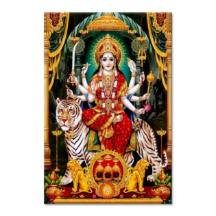 Shree Durga Maa - Tactile Dekor - 1pc. - God Tiles - 4535