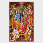 Ram Darbar - Tactile Dekor - 6pc. - God Tiles - 4562