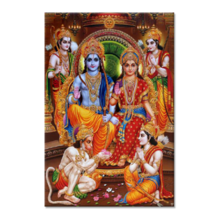 Ram Darbar - Tactile Dekor - 1pc. - God Tiles - 4562