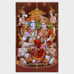 Ram Darbar - Tactile Dekor - 6pc. - God Tiles - 4565