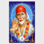 Shree Sai Baba - Tactile Dekor - 6pc. - God Tiles - 4591
