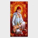 Shree Sai Baba - Tactile Dekor - 2pc. - God Tiles - 4592