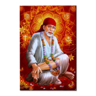 Shree Sai Baba - Tactile Dekor - 1pc. - God Tiles - 4592 - 600 x 900 mm