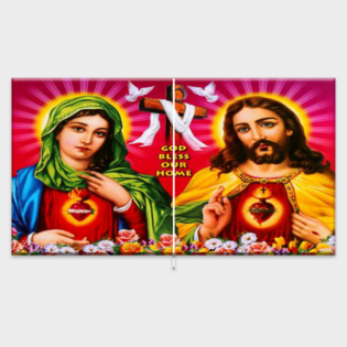 Lord Jesus - Tactile Dekor - 2pc. - God Tiles - 4625