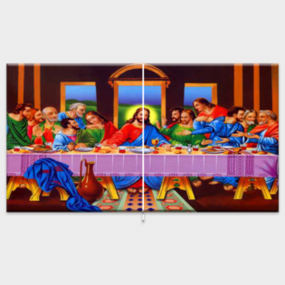 Lord Jesus - Tactile Dekor - 2pc. - God Tiles - 4626