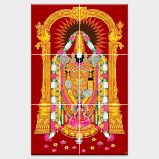 Shree Balaji - Tactile Dekor - 6pc. - God Tiles - 4654