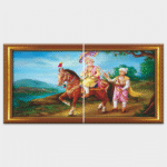 Sahajanand Maharaj - Tactile Dekor - 2pc. - God Tiles - 4673