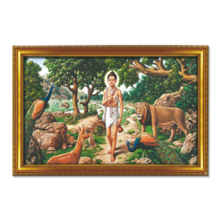 Nilkanth Varni Maharaj - Tactile Dekor - 1pc. - God Tiles - 4674