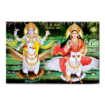 Lord Vishnu & Laxmiji - Tactile Dekor - 1pc. - God Tiles - 4675