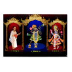 Yamunaji, Shree Nathji, Mahaprabhuji - Tactile Dekor - 1pc. - God Tiles - 4680 - 900 x 600 mm