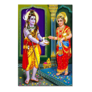 Shree Annpurna Maa - Tactile Dekor - 1pc. - God Tiles - 4683 - 600 x 900 mm