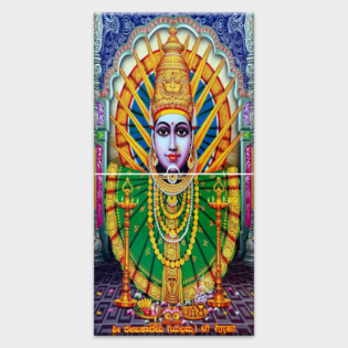 Shree Renuka Maa - Tactile Dekor - 2pc. - God Tiles - 4685