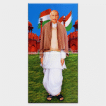 Sardar Vallabhbhai Patel - Tactile Dekor - 2pc. - Poster Tiles - 4699 - 600 x 1200 mm
