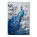 Peacock - Tactile Dekor - 1pc. - Tiles - 4756 - 600 x 900 mm