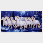 Running Horses - TACTILE DECOR - Vitrified Poster Tiles - 2pc. - 4758
