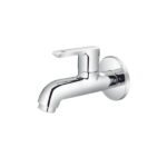 Alixir - SILVER Series - Bib Cock Long Body with Wall Flange