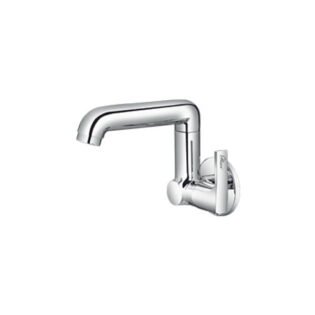 Alixir - SILVER Series - Sink Cock with Regular Swinging Spout